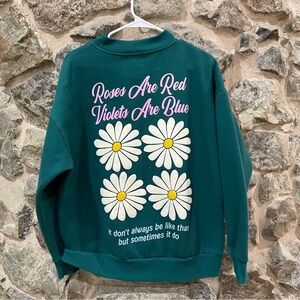Women’s crew neck sweatshirt